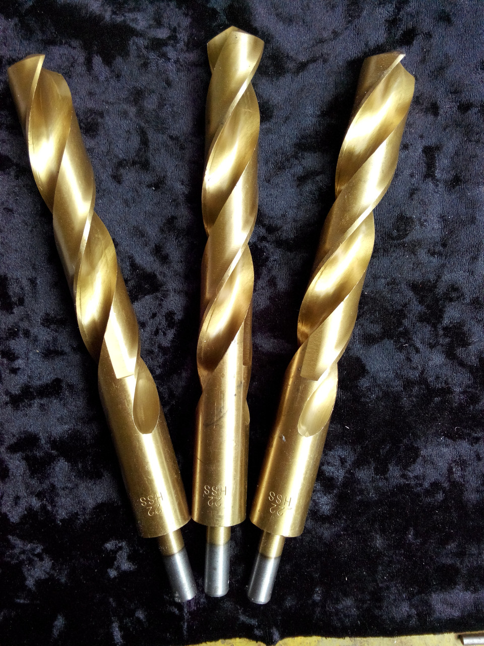 Свердло для металу 22,0 мм із титановим напиленням, фото 1