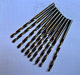 Свердло для металу 3,2 мм з титановим напиленням, фото 2