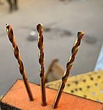 Свердло для металу 3,2 мм з титановим напиленням, фото 3