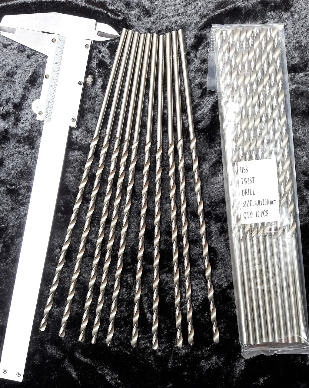Свердло для металу D 4,0 mm. L200 mm., фото 1