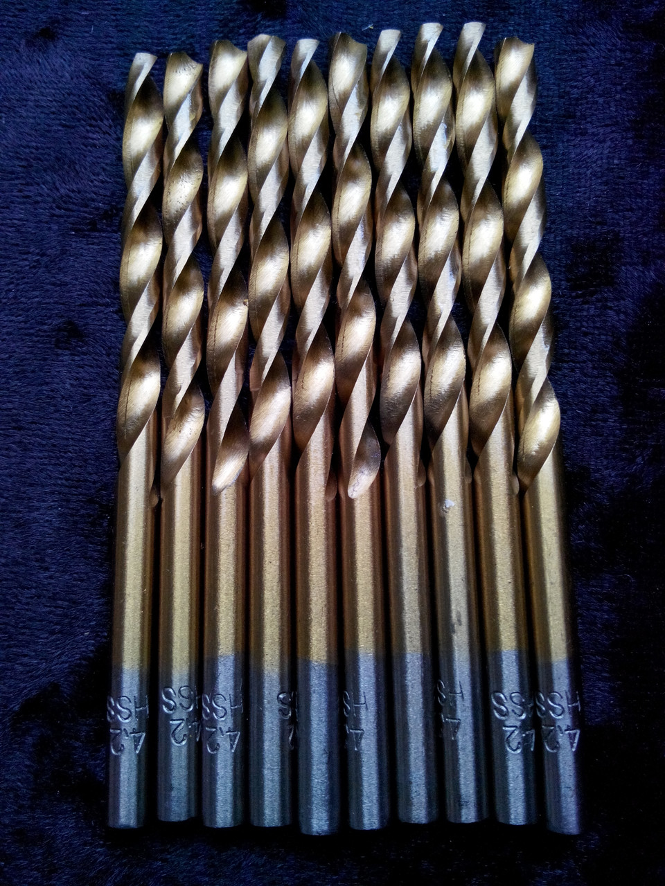 Свердло для металу 4,2 мм із титановим напиленням, фото 1