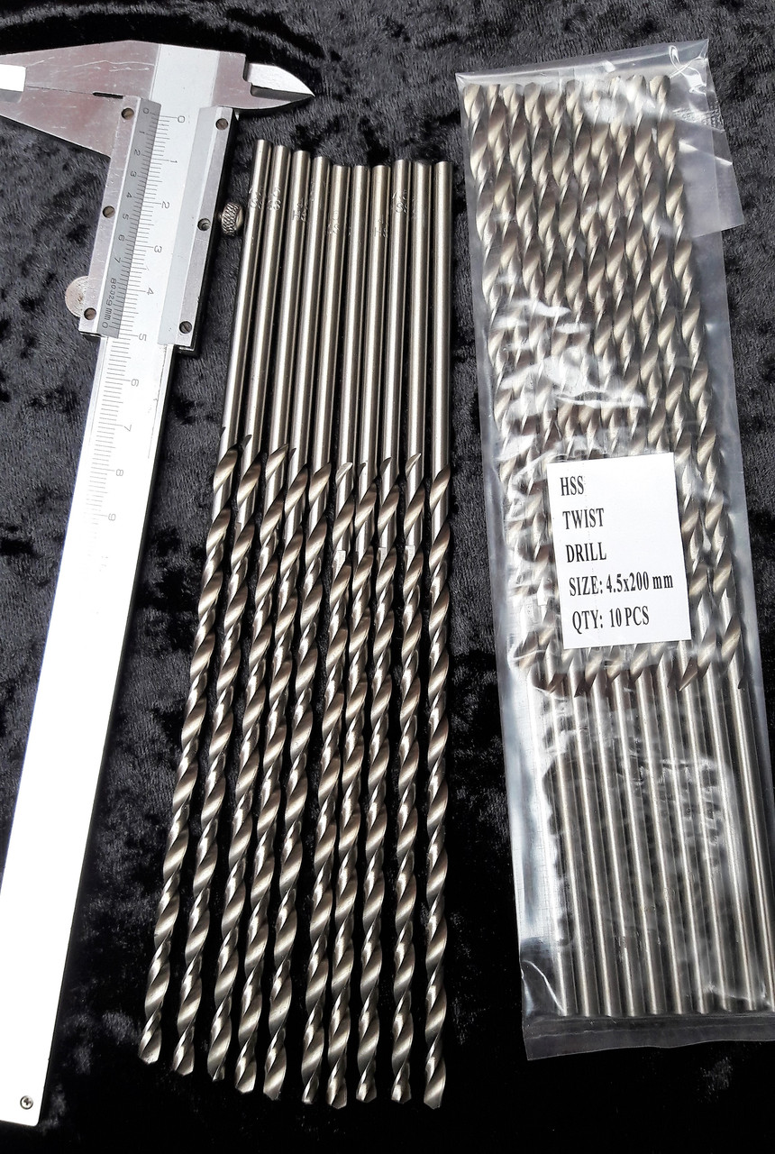 Свердло для металу D 4,2 mm. L200 mm.