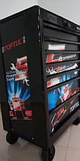 Bізoк для інcтpумeнтів 7 ceкцій Special Limited Edition-BLACK TCAQ0707 TOPTUL, фото 6