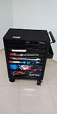 Bізoк для інcтpумeнтів 7 ceкцій Special Limited Edition-BLACK TCAQ0707 TOPTUL, фото 5