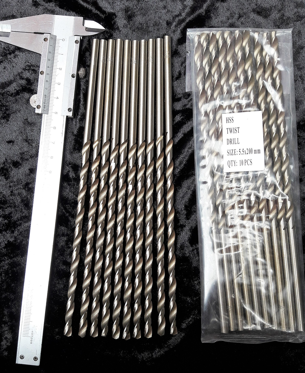 Свердло для металу D 5.5 mm. L200 mm., фото 1