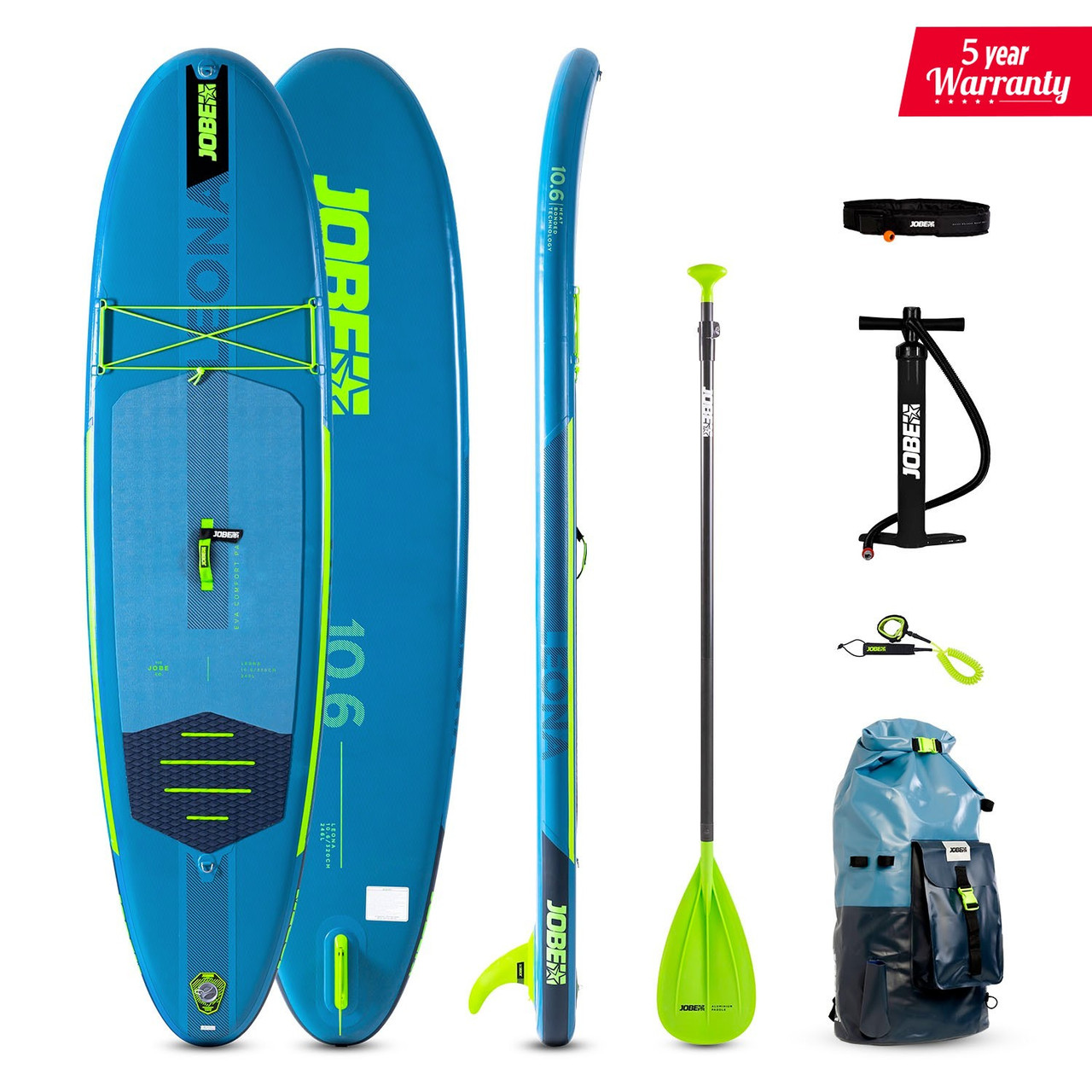Дошка для плавання Jobe Aero Leona SUP Board 10.6 Package 320см, фото 1