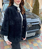 Альпака Женская кофта куртка бомбер болеро из натуральной шерсти Размер 48-54