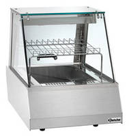 Теплова вітрина 1/1 GN, з прямим фронтальним склом Bartscher 306050