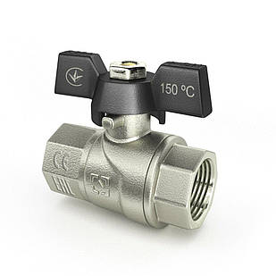 Кран кульовий Rafteс BLACK PN40 ВВ 1/2" Метелик