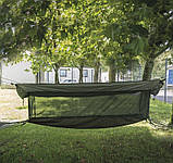Гамак намет з москітною сіткою Mil-Tec US JUNGLE CANVAS OLIVE 14441000-, фото 6