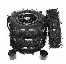 Комплект гумових коліс для дитячого електротранспорту 320 мм