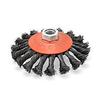 Щітка конусна для УШМ (115 мм, пучки сталевого дроту) Sturm 5240401