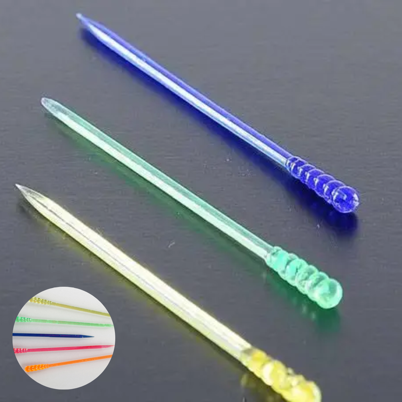 Шпажка піка для канапе та десертів 50 шт кольорові декоративні шпажки для кейтерингу та фуршету, фото 1