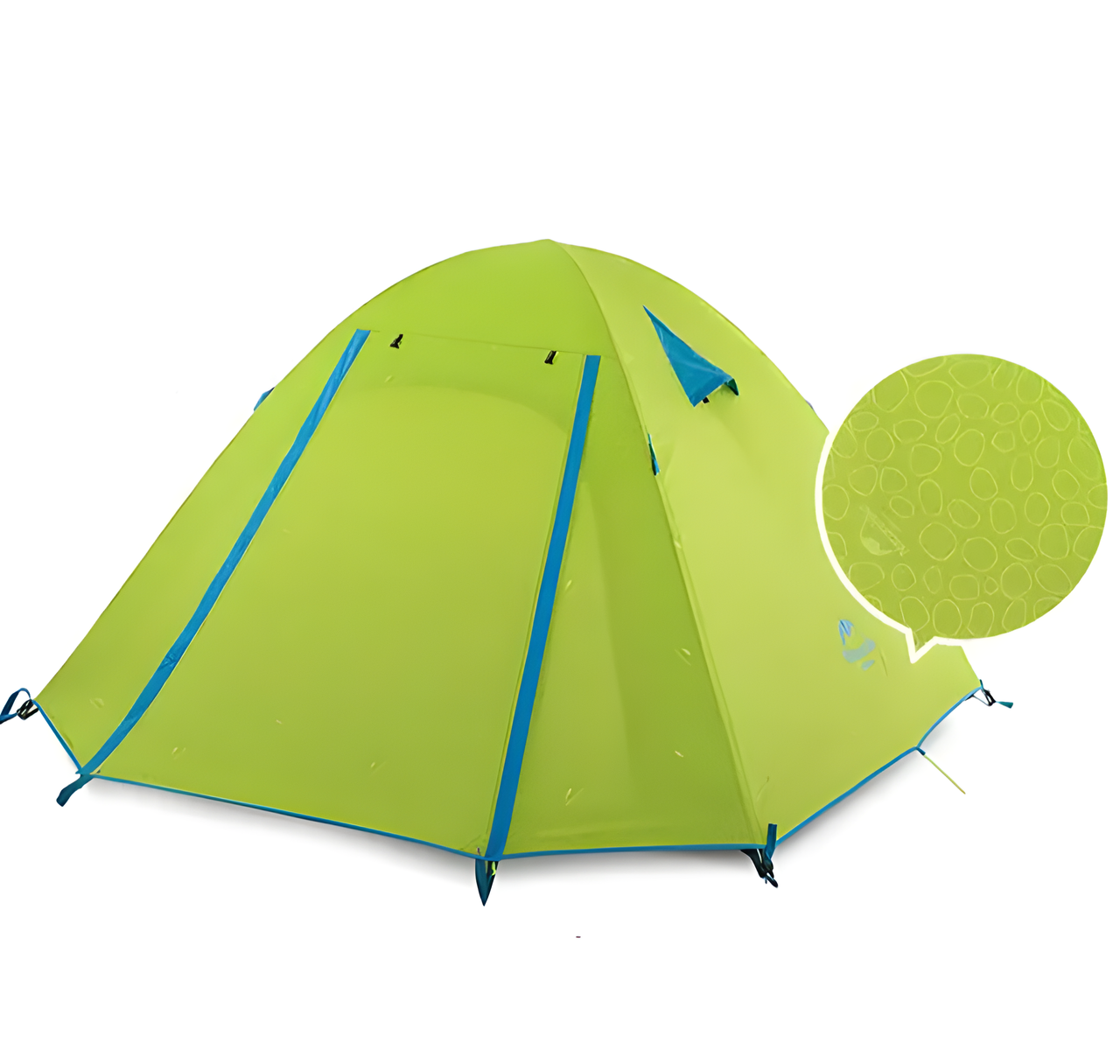 Туристичний намет кемпінг Naturehike P-Series green, Туристичні намети та тенти 215х215х130 см (Палатка)