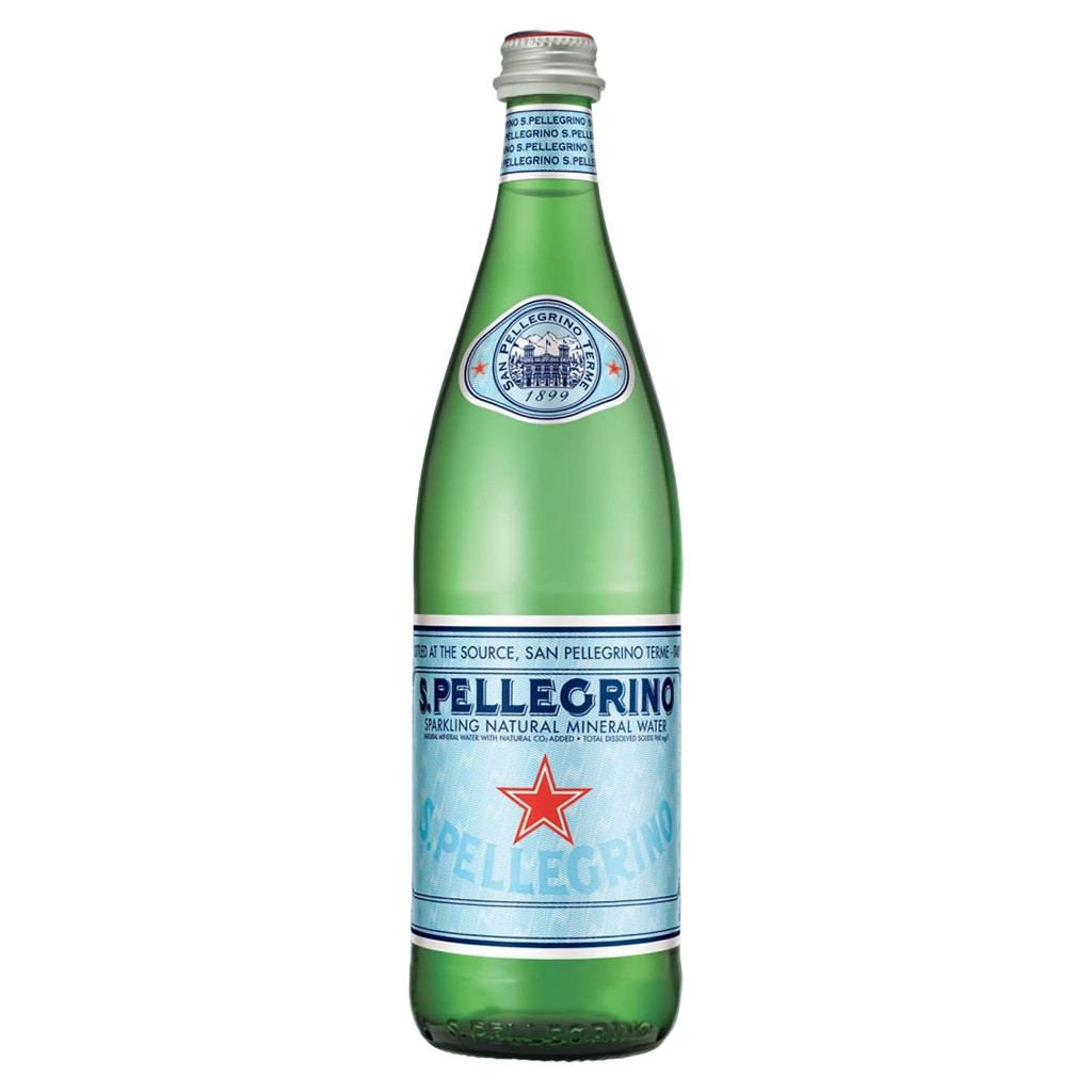 Вода мінеральна газована San Pellegrino 750 мл скло