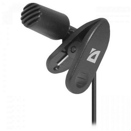 Мiкрофон Defender 64109 MIC-109 mini-jack 3.5мм 1.8м чорний