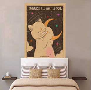 Гобелен з принтом