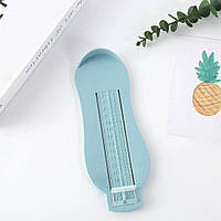 Лінійка для вимірювання довжини дитячої стопи  Блакитний Хіт продажу!