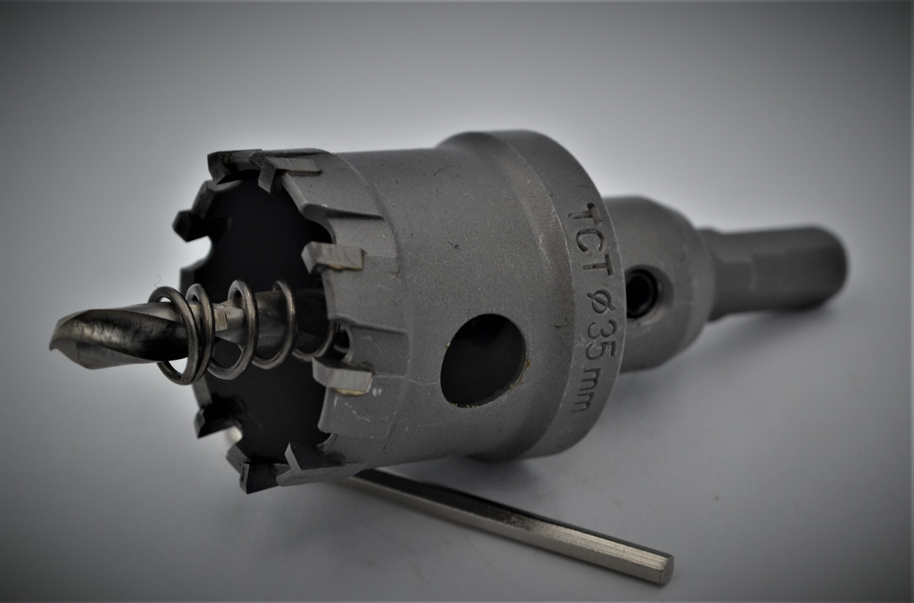 Коронка універсальна для металу 35 мм, фото 1