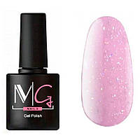 Гель-лак для ногтей MG Nail Gel Polish Mini №М11 Бледно-розовый с микроблеском 5 мл (22258L')