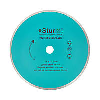 Алмазный диск непрерыв. Sturm d=230 мм 9020-04-230×22-WC