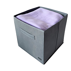 Ящик текстильний 30x30x30 см ORGANIZE (сірий)