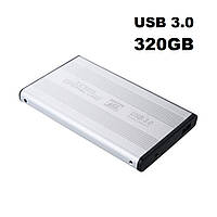 Внешний HDD 2.5" Usb 3.0 320GB TRY TB-S254U3 металлический корпус, серый