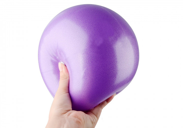 М'яч для пілатесу 25 см до 130 кг фіолетовий EasyFit