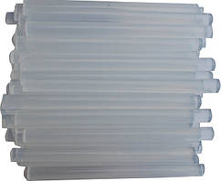 12-00-236. Термоклей діаметр 11мм, довжина - 200 мм, прозорий, в упаковці 1кг