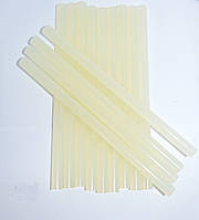 12-00-241. Термоклей діаметр 11мм, довжина - 200 мм, молочно-непрозорий, в упаковці 1кг