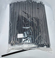 12-00-212. Термоклей діаметр 7 мм, довжина - 200 мм, чорний, в упаковці 1кг