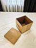 Короб для зберігання з кришкою 30x30x30 см ORGANIZE (бежевий), фото 4