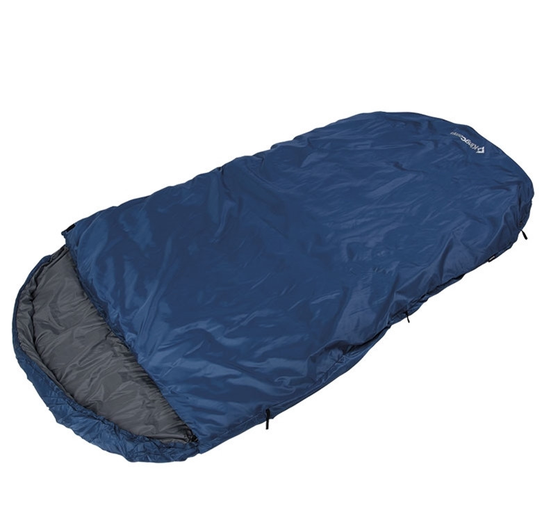 Спальний мішок-ковдра KINGCAMP FREE SPACE 250 BLUE 17814197-, фото 1