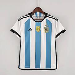 Розміри S-4XL Футболка Мессі 10 Аргентини фанатська версія Messi Adidas Argentina