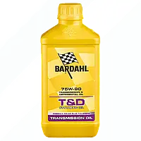 Трансмиссионное масло BARDAHL T&D SYNTHETIC OIL 75W90 1л. 425039