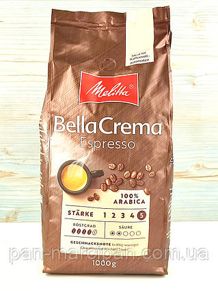 Кава зернова Melitta Bella Crema Espresso 1кг Німеччина