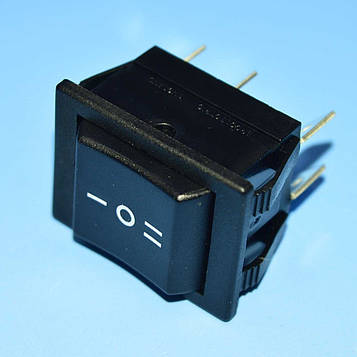 Вимикач AE-C1570ALAAD (RS-203) чорний 2-групи ON-OFF-ON, Arcolectric