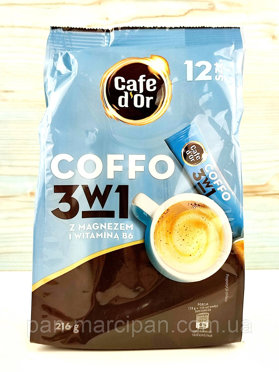 Напій Coffo 3w1 z magnezem (12шт), фото 1