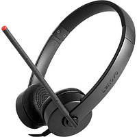 Наушники для компьютера Lenovo Essential Stereo Headset 4XD0K25030 с микрофоном проводные