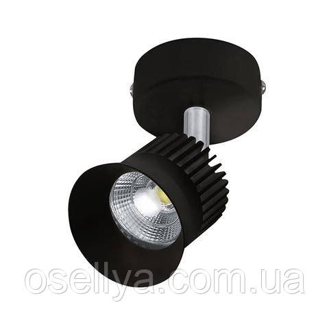 Світильник направляючий  "BEYRUT" 5W 4200K чорний