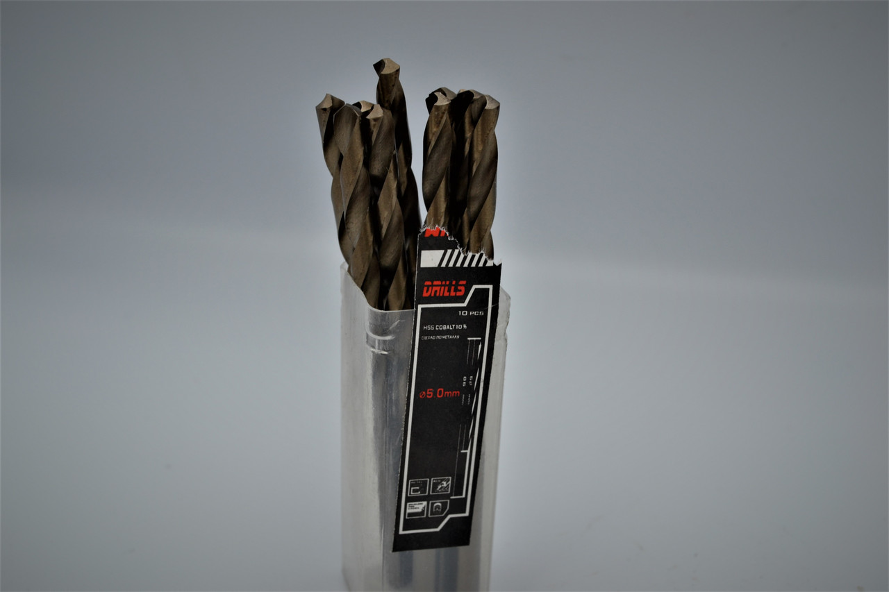 Свердло для металу Hss-Co 5,0 мм, фото 1
