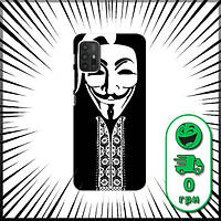 Чехол c картинкой Anonymous для Моторола Мото джи30 / Чехлы Motorola MOTO G30 Анонимус