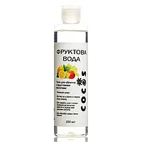 Фруктова вода — тонік для обличчя з фруктовими кислотами 250 мл, Кислотний тонік для обличчя, ТМ Cocos