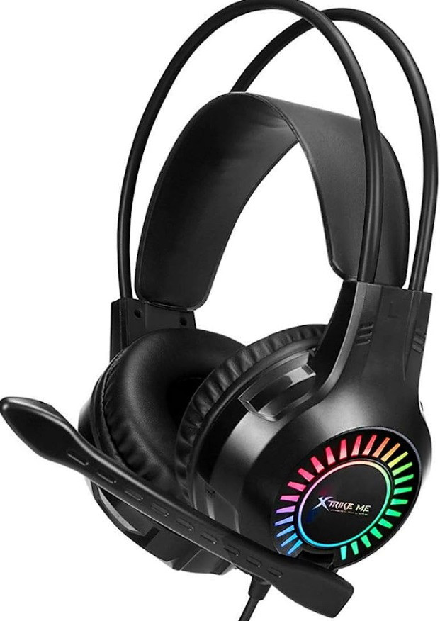 Ігрові навушники XTRIKE ME Gaming RGB Backlight GH-709 для геймерів із мікрофоном і підсвіткою