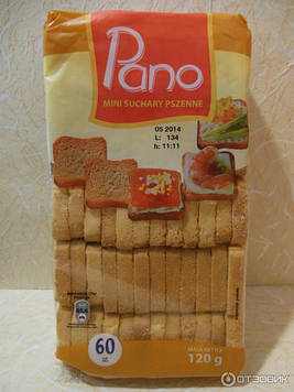 Пшеничні міні-сухарики Pano