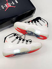 Чоловічі кросівки Air Jordan 11 Adapt White DA7990-100, фото 6