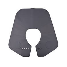 Комір силіконовий Hots Professional Waterproof Silicone Cutting Collar Grey (HP20420-GR)