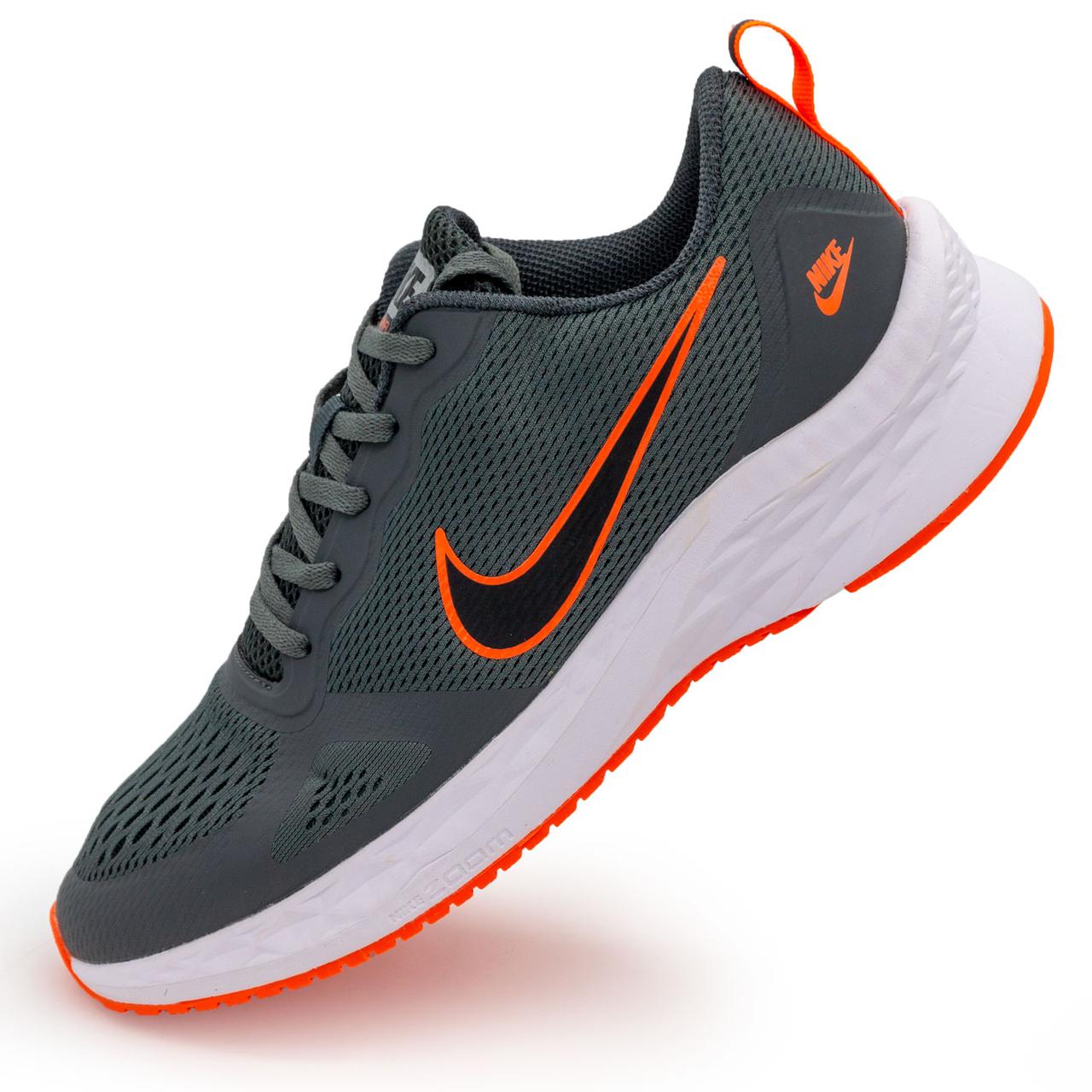 Чоловічі кросівки для бігу Nike Zoom Winflo 8 сірі. Топ якість! 42. Розміри в наявності: 42.