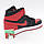 Високі чорні c червоним кросівки Nike Air Jordan 1. Топ якість! 38. Розміри в наявності: 38, 41, 42, 44., фото 4