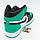 Високі чорні c зеленим кросівки Nike Air Jordan 1. Топ якість! 38. Розміри в наявності: 38, 40, 43, 44., фото 2